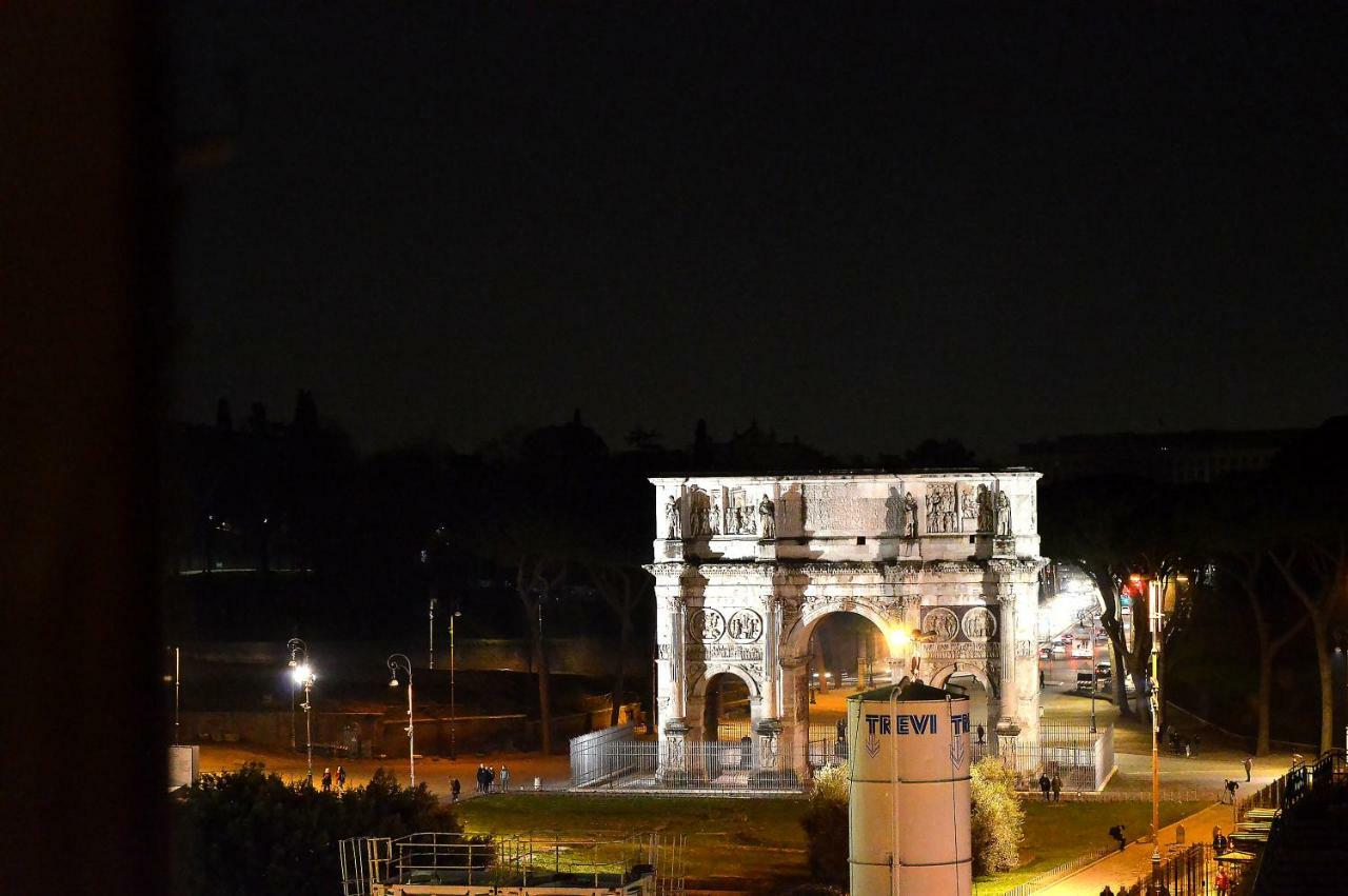 Balcony Colosseum View Rom Exterior foto